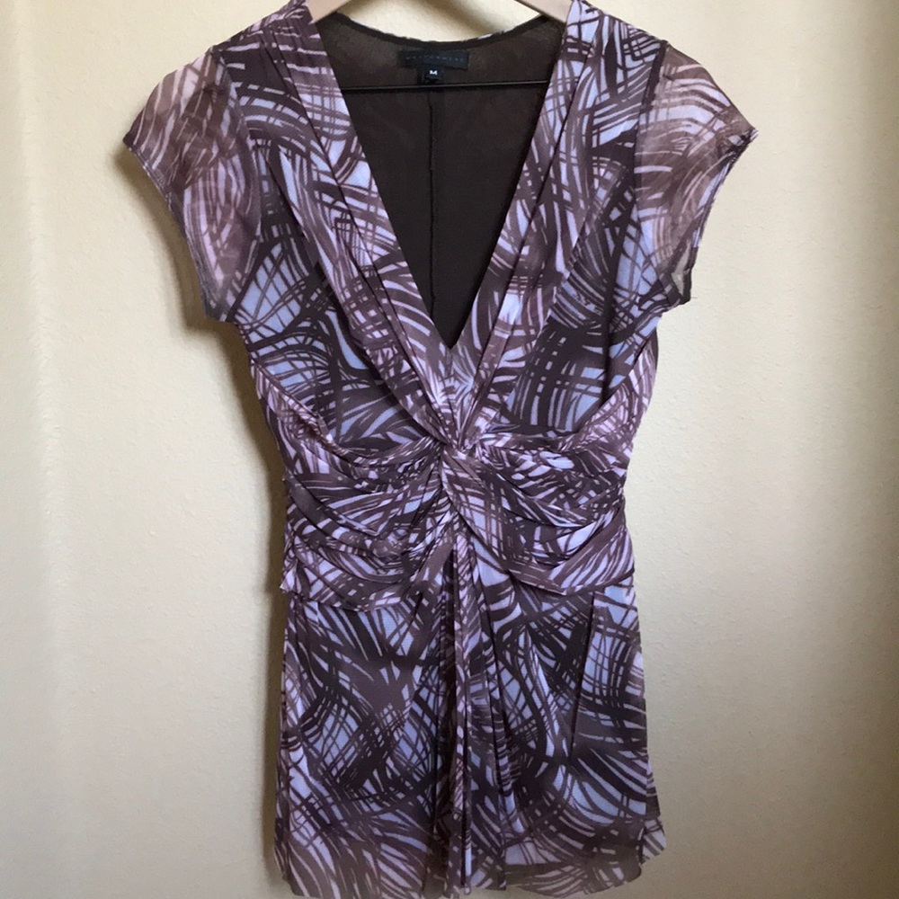 Beautiful semi sheer Westonwear blouse